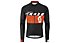 Scott RC Team L/SL Shirt, Black/Tangerine Orange