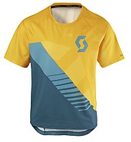 Scott Trail 50 S/SL Junior Shirt MTB-Radtrikot für Kinder, Yellow/Blue