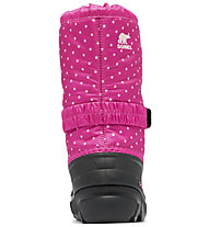 Sorel Youth Flurry™ Print – scarpe invernali – bambino, Pink/Black