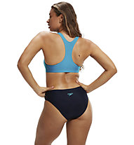 Speedo Colourblock Splice - costume - donna, Dark Blue/Light Blue