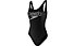 Speedo Summer Stripe Logo Deep U-Back Swimsuit - Badeanzug - Damen, Black