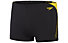 Speedo Hyperboom Splice Aquashor - costume - uomo, Black/Yellow