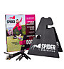 Spider Slacklines Outdoor Kit - kit per slackline, White/Black