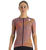 Sportful Cliff Supergiara W - maglia ciclismo - donna, Purple/Red/Orange