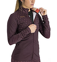 Sportful Doro Jersey W - giacca sci da fondo - donna, Dark Red