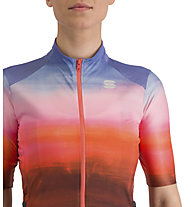 Sportful Flow Supergiara W - Fahrradtrikot - Damen, Orange/Pink/Purple