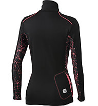 Sportful Rythmo Top - jersey sci di fondo - donna, Black/Pink