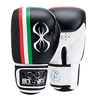 Sting FPI Official - guanti boxe, Black/White
