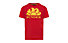 Sundek New Simeon Logo Mini Crew - T-shirt - Kinder, Red/Yellow