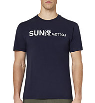 Sundek SS Scritta - T-Shirt - Herren, Dark Blue