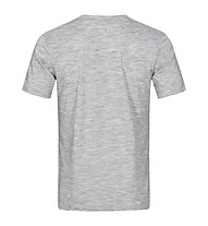 Super.Natural M Base V-Neck Tee 140 - T-Shirt - Herren, Light Grey