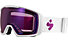 Sweet Protection Clockwork WorldCup BLI - maschera sci alpino, Satin White/Purple