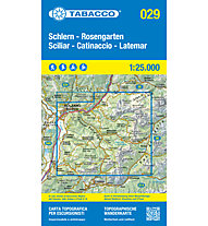 Tabacco Carta N.029 Sciliar - Catinaccio - Latemar - 1:25.000, 1:25.000