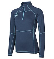 Ternua Momhill 1/2 Zip W - Fleece-Sweatshirt - Damen, Blue