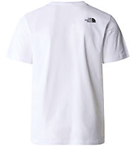 The North Face M S/S Easy - T-shirt- uomo, White/Black