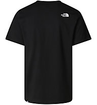 The North Face M S/S Easy - T-shirt - uomo, Black/Grey/White