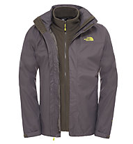The North Face Evolve II Triclimate giacca doppia, Black Ink Green