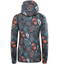 The North Face Print Venture - giacca a vento - donna, Blue/Red