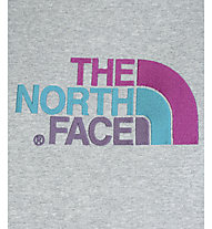 The North Face Drew Peak Kapuzenpullover Damen, Heather Grey/Parlour Purple