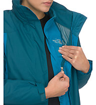 The North Face Women's Evolution II Triclimate Jacket giacca doppia donna, Prussian Blue/Brilliant Blue