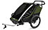 Thule Chariot Cab 2 - rimorchio bici, Dark Green/Black