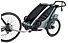 Thule Chariot Cross 1 - rimorchio bici, Light Blue/Black