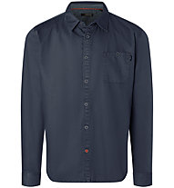 Timezone camicia a maniche lunghe - uomo, Blue