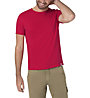 Timezone Ripped Basic - T-Shirt - Herren, Red