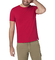 Timezone Ripped Basic - T-Shirt - uomo, Red