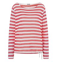 Timezone Stripe - pullover - donna, White/Pink 