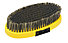 Toko Base Brush oval Steel Wire - Bürste mit Stahlborsten, Yellow