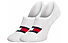 Tommy Hilfiger Footie 2P Flag M - Kurze Socken - Herren, White