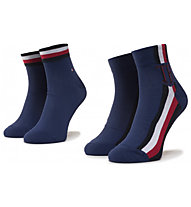 Tommy Hilfiger Quarter 2 pairs  - Socken kurz - Herren, Blue