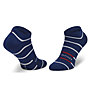 Tommy Hilfiger TH Sneaker 2P Stripe - calzini corti - uomo, Blue