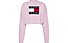 Tommy Jeans Center Flag - maglione - donna, Pink
