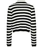 Tommy Jeans Crochet - Pullover - Damen, Black/White