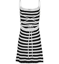 Tommy Jeans Crochet - Kleid - Damen, Black/White