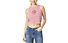 Tommy Jeans Crop Timeless Circle - top - donna, Pink