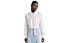Tommy Jeans Front Tie Stripe - camicia a maniche lunghe - donna, Pink/White