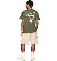 Tommy Jeans Graffiti M - T-Shirt - Herren, Green