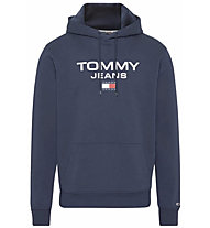Tommy Jeans M Regular Entry - felpa con cappuccio - uomo, Blue