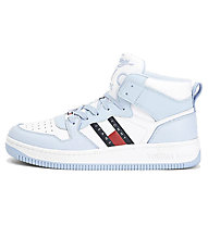 Tommy Jeans Mid Pop Basket - Sneakers - Damen, White/Blue