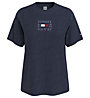 Tommy Jeans Rlxd Timeless Box Ss - T-Shirt - Damen, Dark Blue