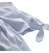 Tommy Jeans Sleeve Bow Detai - camicia a maniche corte - donna, White/Light Blue