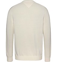 Tommy Jeans Slim Essential C-Neck - Pullover - Herren, White