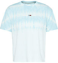 Tommy Jeans Summer Tie Dye - T-shirt - donna, Light Blue