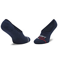 Tommy Jeans TH Uni Tj No Show Mid Cut 2P - kurze Socken - Herren, Dark Blue