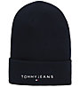 Tommy Jeans Tjm Linear Logo - berretto - uomo, Dark Blue