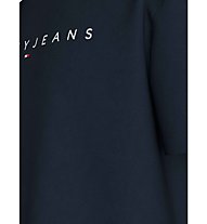 Tommy Jeans TJM Linear Logo - T-Shirt - Herren, Dark Blue