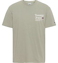 Tommy Jeans Tommy Text - T-shirt - uomo, Green